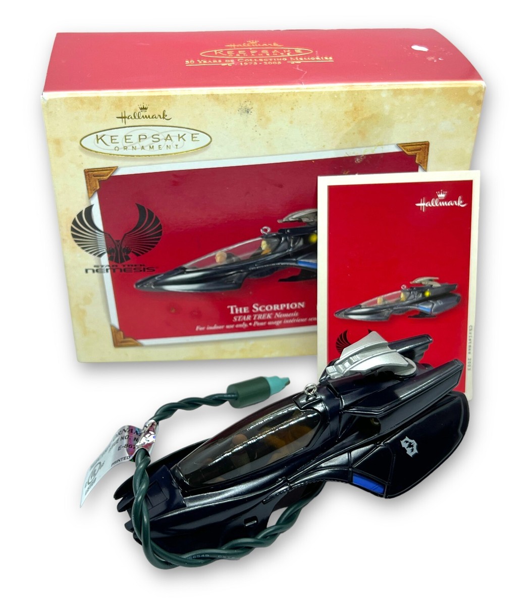 THE SCORPION Star Trek Nemesis - Magic Light Hallmark  display picture 1