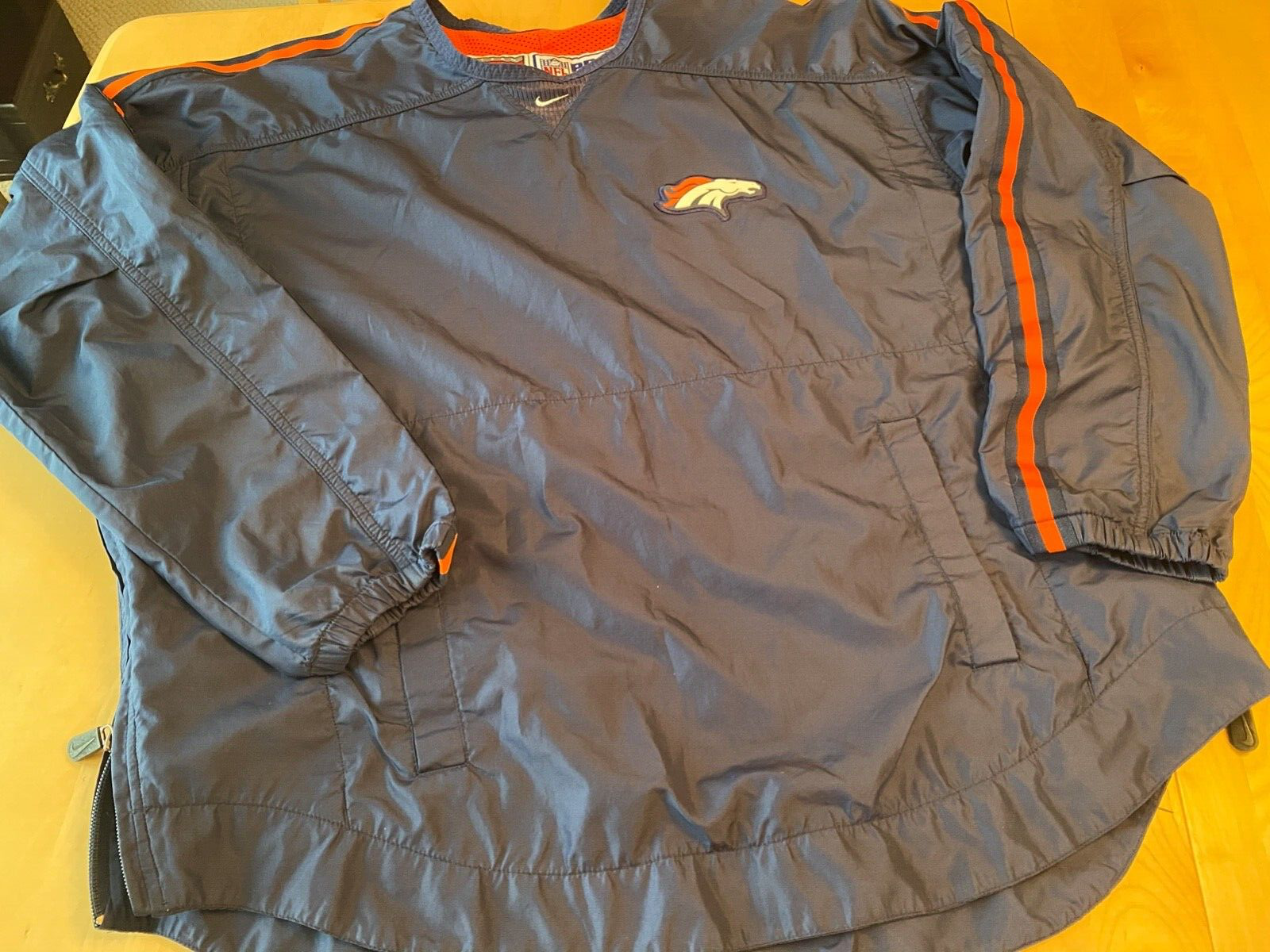 SACAI X NIKE MAGLIONE GIACCA A VENTO NIKE TEAM SPORTS NFL PRO LINE CHECK DENVER BRONCOS XXL