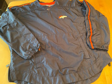 NIKE TEAM SPORTS NFL PRO LINE WINDBREAKER PULLOVER XXL DENVER BRONCOS BLOKECORE