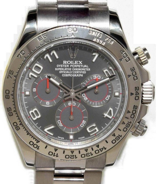 Rolex Daytona Gray Men's Watch - 116509 