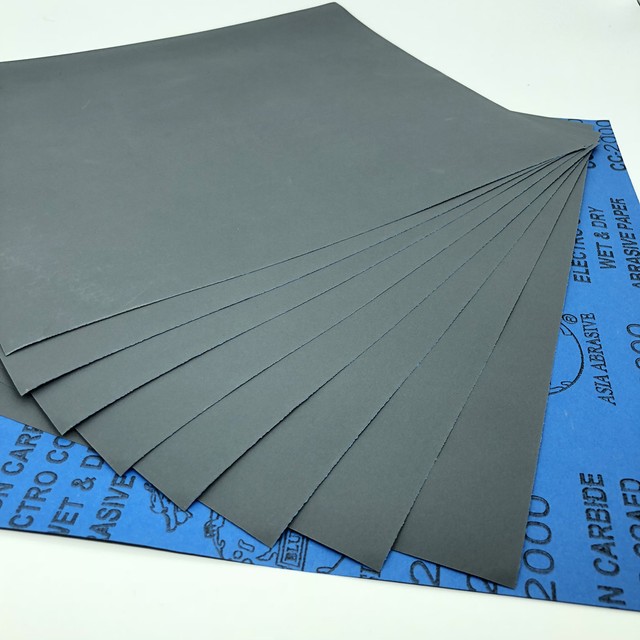 10x Grit 320 3000 5000 8000 Wet Dry Sandpaper Sheets Auto Metal Wood