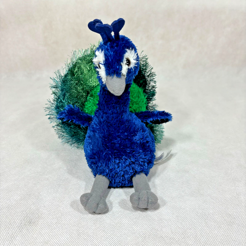 Aurora World Peacock Bird Plush Stuffed Animal - Picture 11 of 24