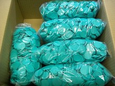 5000 Einkaufswagenchips Wertmarken Event Pfandmarken Veranstaltung Ekw 02 Türkis