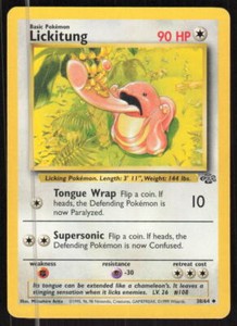 Pokemon TCG Jungle #38/64 Lickitung NM