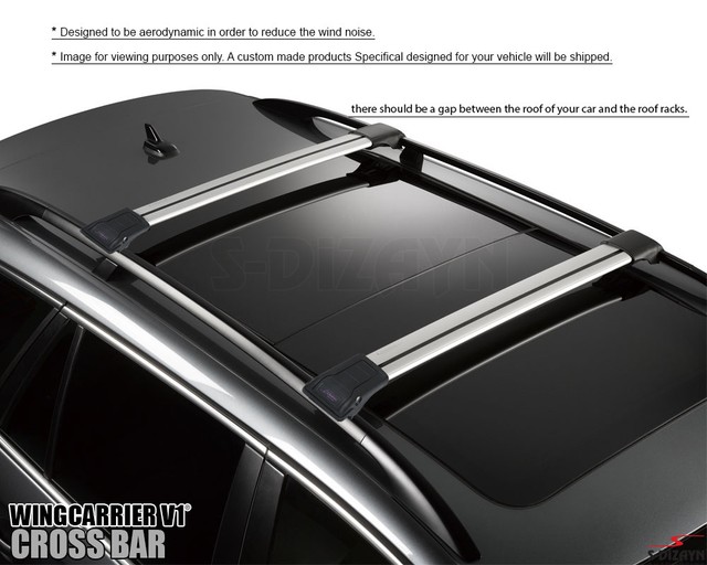 Audi A4 Avant 8k Roof Racks 8k9071151d Roof Rails Supporting Rods Crossbeam For Sale Online Ebay