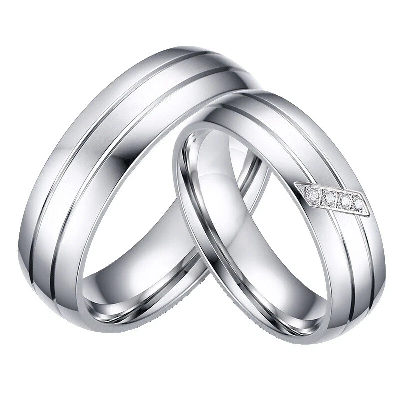 5 Anillos de moda de piedra del Anillo