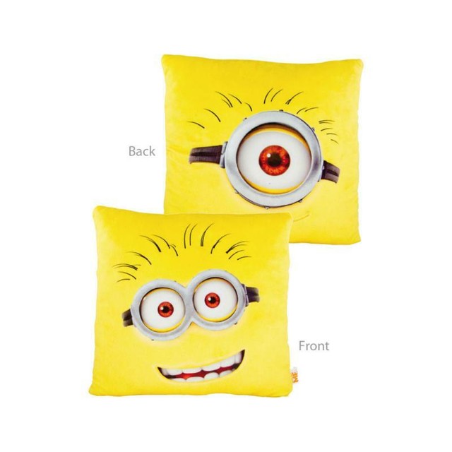 Minions Kinder Kissen Gelb 40x40cm Dekokissen Wendekissen Kinderzimmer Neu Ebay