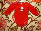 (LOT OF 2) INFANT GARANIMALS & BABYGEAR CHRISTMAS ONE PIECE SIZE 3 - 6 MONTHS — photo 1