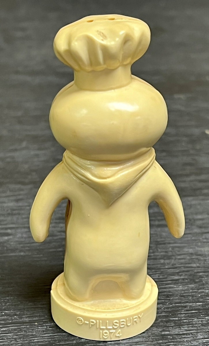 Vintage 1974 Pillsbury Doughboy Poppin' Fresh & Poppie Salt