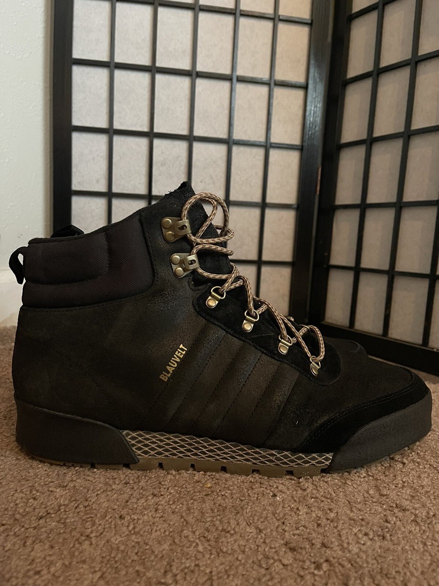 Adidas Jake Blauvelt Boot Men's Size 13/ 48EU black Leather Hiking