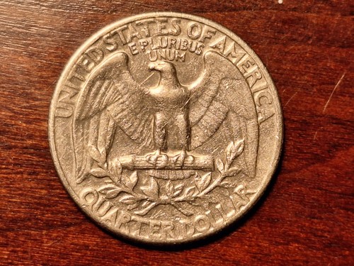 1965 DDO DDR No Mint Mark Filled Letters Multiple Errors Washington Quarter #1 - Picture 6 of 7