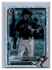 2021  Bowman Chrome #BCP-246 Jordan Groshans Prospects B&W Mini-Diamond