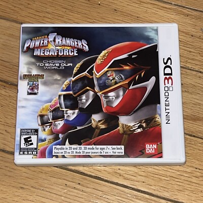 Power Rangers Megaforce (Nintendo 3DS, 2013) 722674700467| eBay