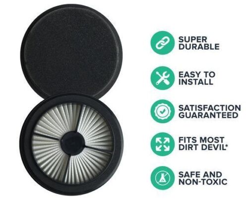2X Dirt Devil F44 Vacuum Filter Foam 304019001 3-04019-001 UD20015 UD20020 HEPA - Picture 2 of 3