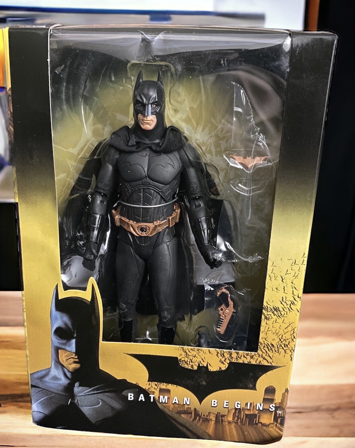 NECA Batman Begins Batman Bale Action Figure (1/4 Scale) eBay