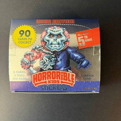 Horrible Kids Series 5 *Empty Box* Garbage Pail Kids