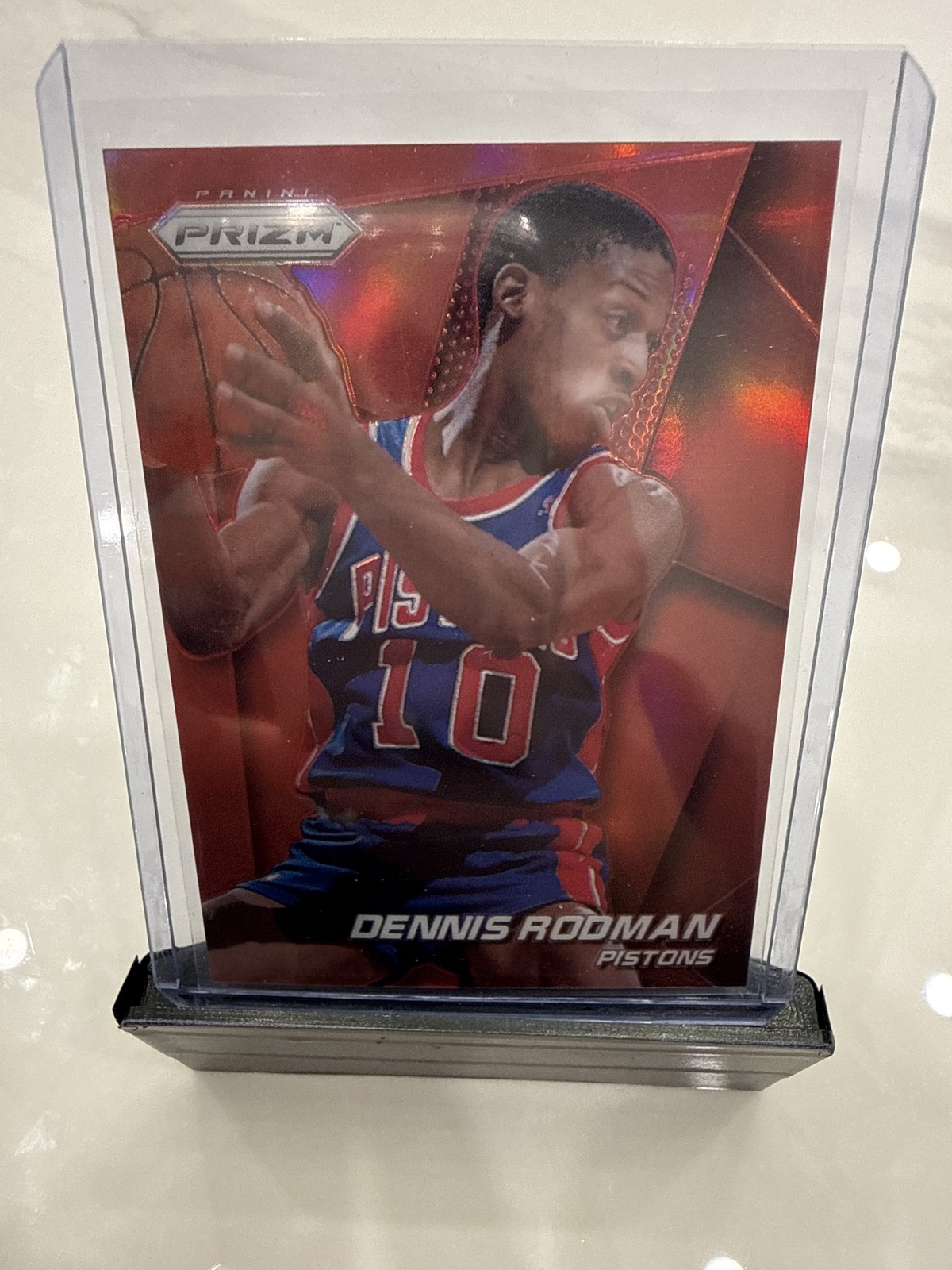 2014-15 Panini Prizm #237 Dennis Rodman Prizms Red #/49
