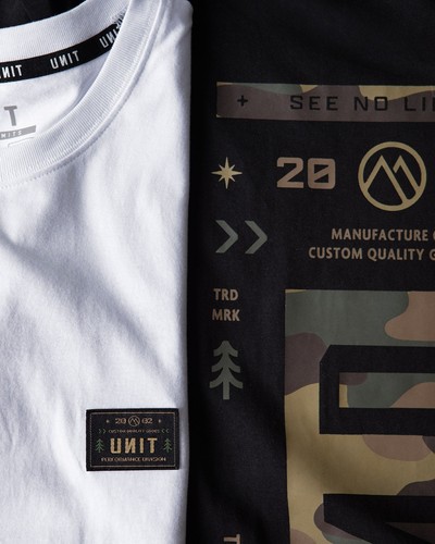 New UNIT Peak Men's T-Shirt - Picture 2 of 15