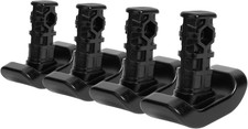 4 Pcs Replacement Ski Glides Black Walker Ski Glide Compatible with Stander EZ F