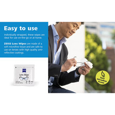 ZEISS Pre-Moistened Eyeglass Lens Cleaning Wipes 250 ct. Great Price