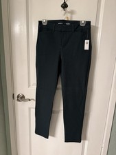 Old Navy Women's Size 4 Dark Green Pixie High-Rise Skinny Pants