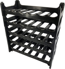 Stacking Wine Rack for 30 Bottles for Wine Soft Drink Champagne and Spirit Bottl