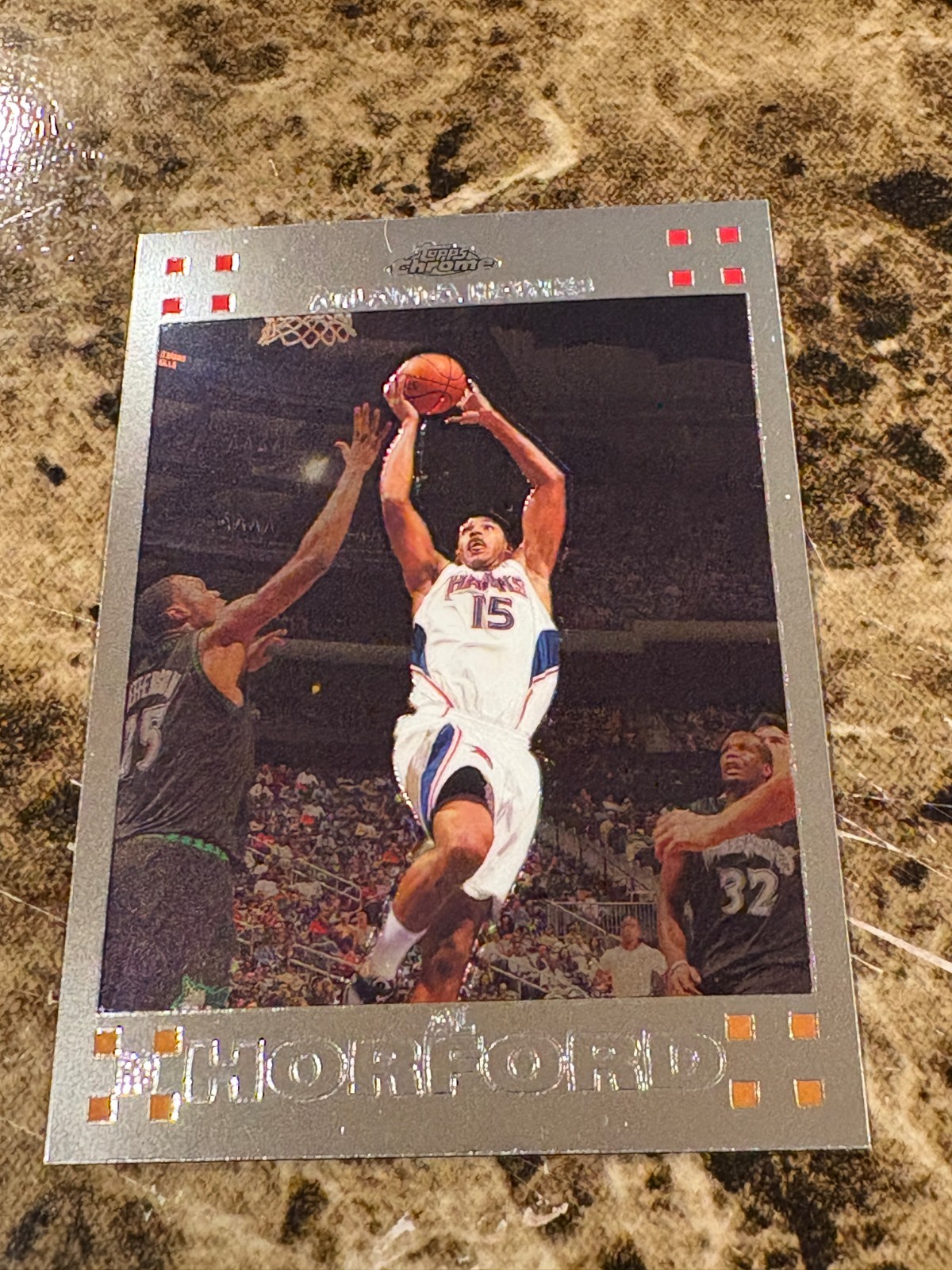 AL HORFORD 2007-08 Topps Chrome #160 Hawks Rookie