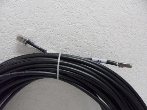 104 FT CAT5E Direct Burial Outdoor UTP Dry Gel Tape Solid Copper RJ45 24AWG - Picture 2 of 10