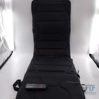 Snailax Massagematte mit Wärme - 10 Motoren Vibrationsmassage Massageauflage mit