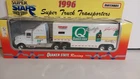 Vintage Matchbox  1:64 1996 Super Truck Transporters Quaker Racking.