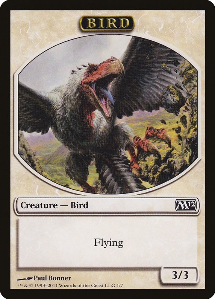 Bird Token 1 LP MTG M12