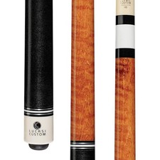 Lucasi Custom LZCB7 Billiards Pool Cue Stick + Zero Flex Low Deflection Shaft