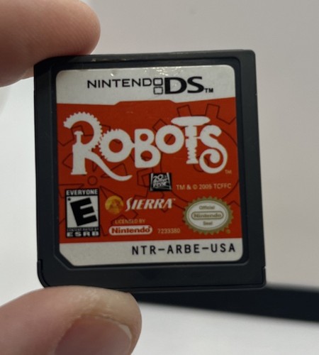 Robots (Nintendo DS, 2005) - Cartridge Only Tested Working