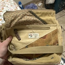 Fossil 1954 Curduroy Shoulder Bag