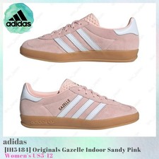 Size 11.5 - adidas Gazelle Indoor Sandy Pink Gum W for sale online