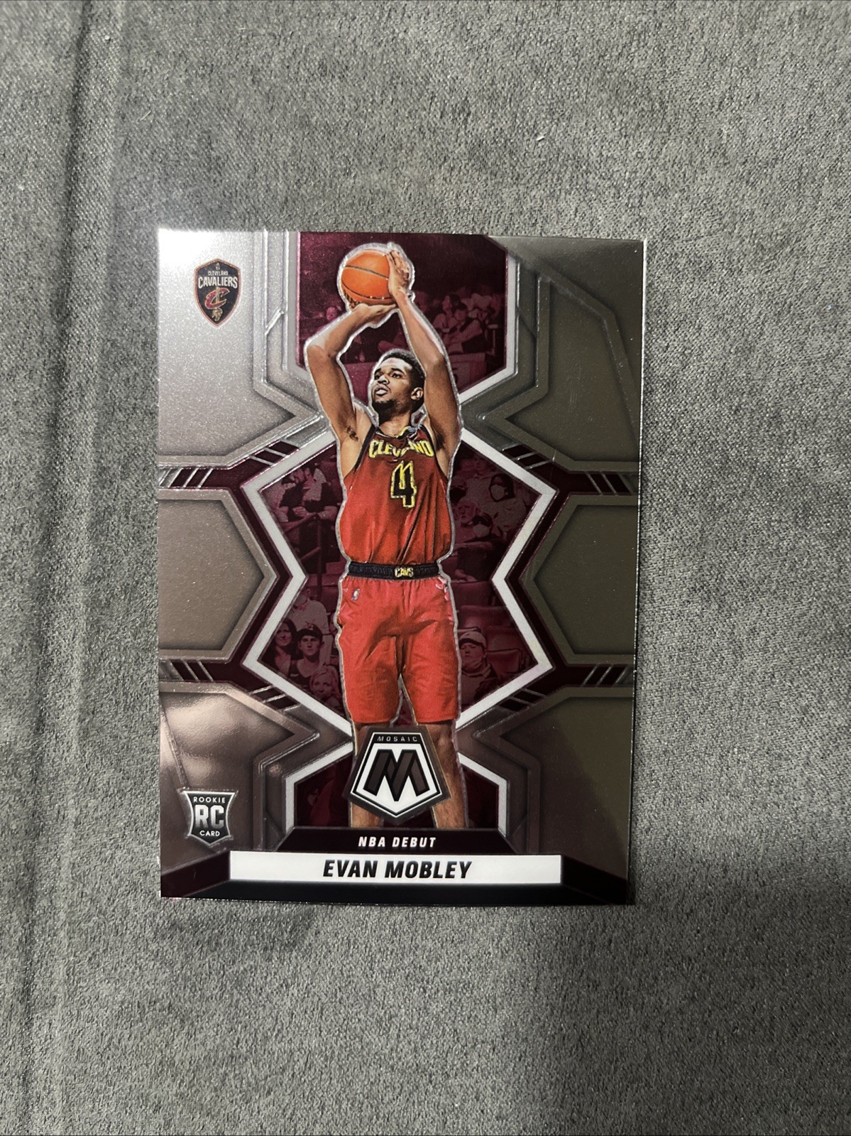 2021-22 Panini Mosaic - NBA Debut #263 Evan Mobley (RC)