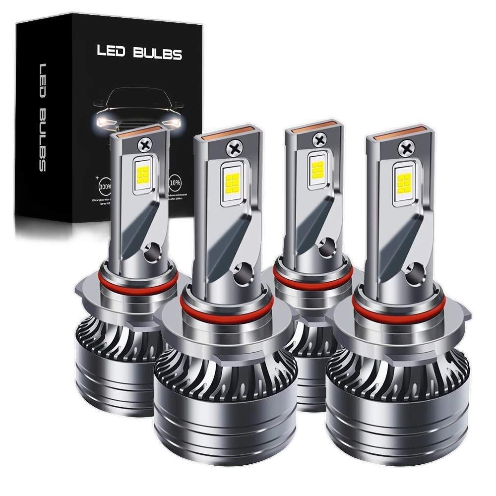 For 1992-1999 Chevy C1500 Suburban Combo LED Headlight High Low Beam Light Bulbs