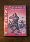 Shinobi 3: Return of the Ninja Master, no manual (Sega Genesis)