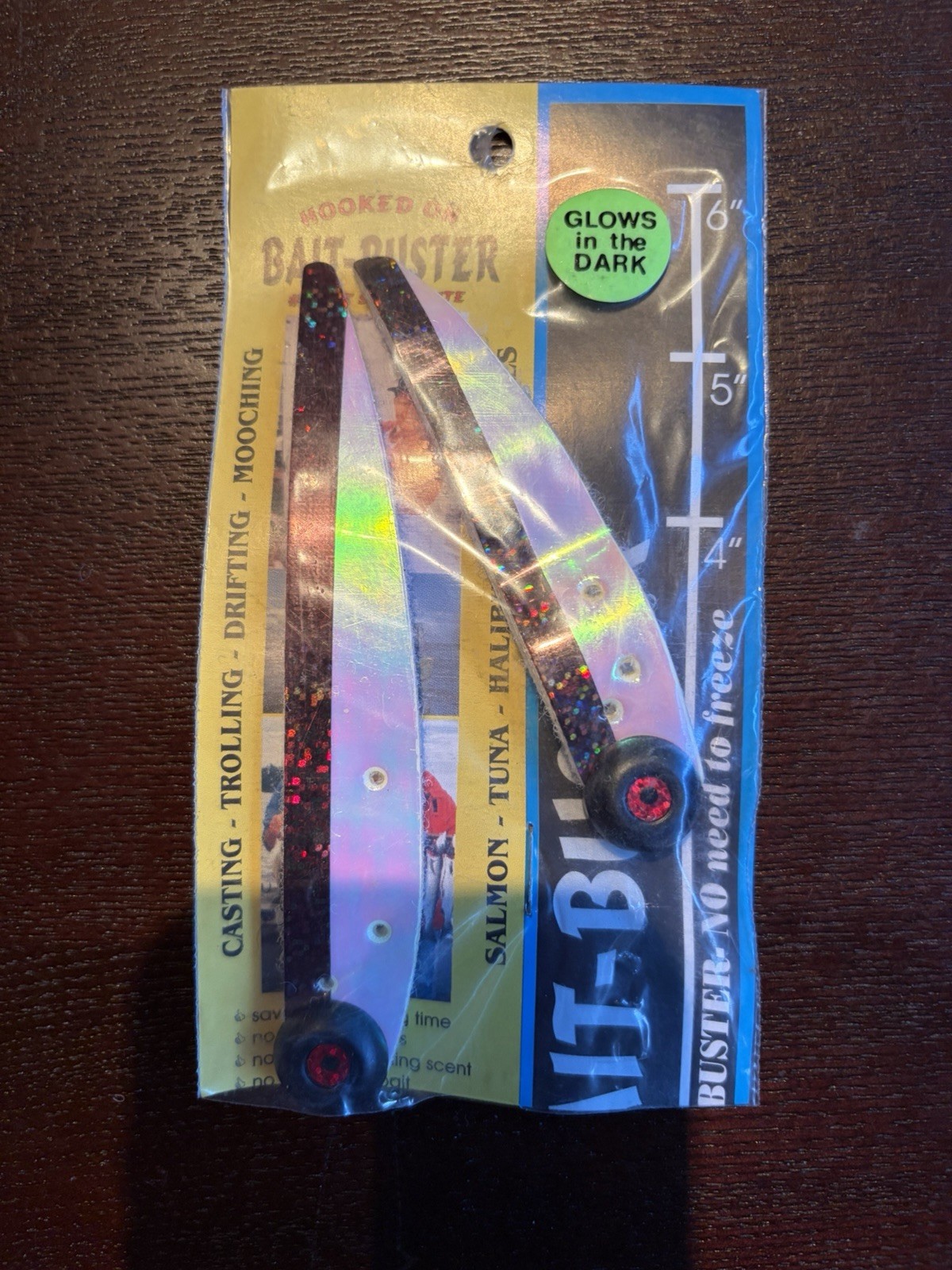 Mack’s Lure Bait-Buster / New in Pkg/Red/ GLO BLK