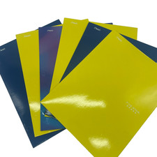 Mead Five Star 2 Pocket Folder Lot of 6 Folders, Multicolor, Back to School READ