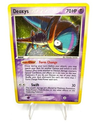 Pokémon Karte Deoxys 2/106 Set EX Emerald Holo Englisch ENG Poor