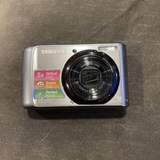 Samsung SL502 12.2 Mega Pixels 5x Optical Zoom Silver Compact Digital Camera