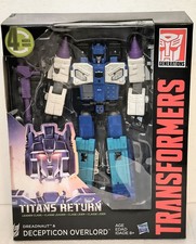 NEW Hasbro Transformers Titans Return DECEPTICON OVERLORD & DREADNAUT 2016 NRFP