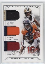 2018 National Treasures 35/99 Tre'Quan Smith DaeSean Hamilton Keke Coutee 14mg
