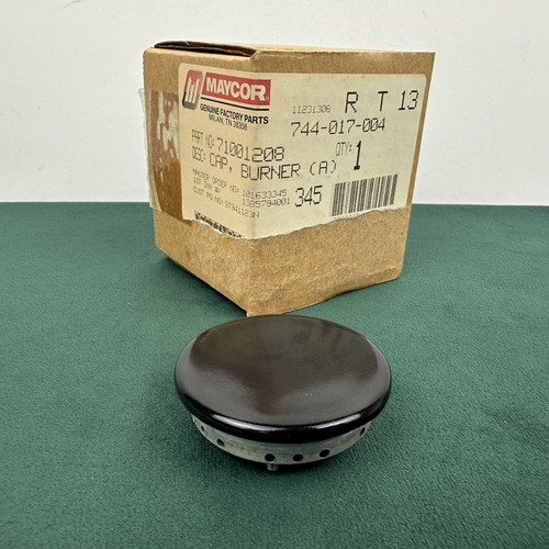 Maycor 71001208 Burner Cap OEM Genuine Factory Part Major Appliance (Open box)