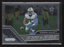 2020 Panini Prizm #6 Ezekiel Elliott Go Hard or Go Home Dallas Cowboys (T)