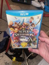 Super Smash Bros. CIB W/ Manual - Wii U Clean Disc Tested Free Ship