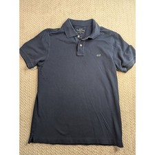 Vineyard Vines Mens Polo Shirt Size S Short Sleeve Navy Blue Slim Fit