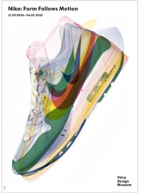 Daniel Streat - Nike Form Follows Motion Ausstellungsposter Visual Fields