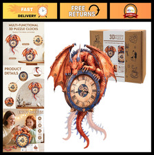 3D Mechanical Pendulum Clock Puzzle - Fire Dr...